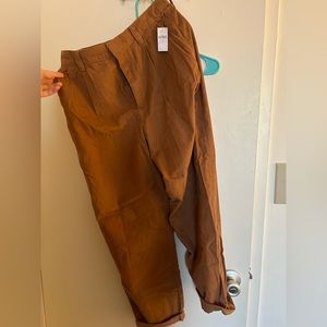 Gap burnt orange corduroy pants